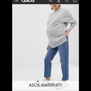 ASOS DESIGN maternity recycled Florence Jean